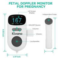 Kivano™ Portable Baby Heartbeat Sound Listener
